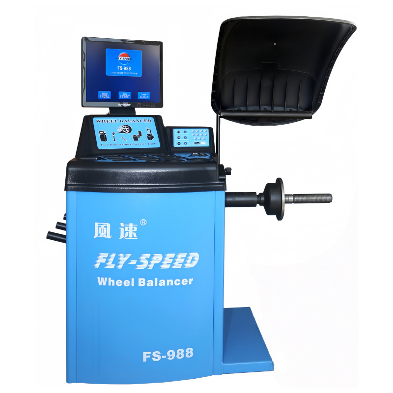 风速FS-968 FS-988 FS-988+FS901全自动汽车轮胎平衡机动平衡机