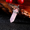 Quartz, organic crystal, agate bullet, pendant, necklace, Amazon