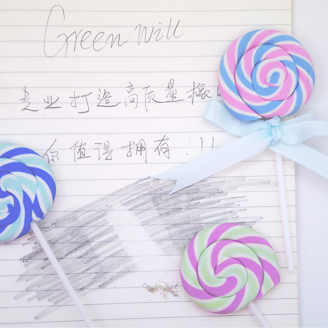 Lollipop Eraser Estudiante Eraser Fabricante