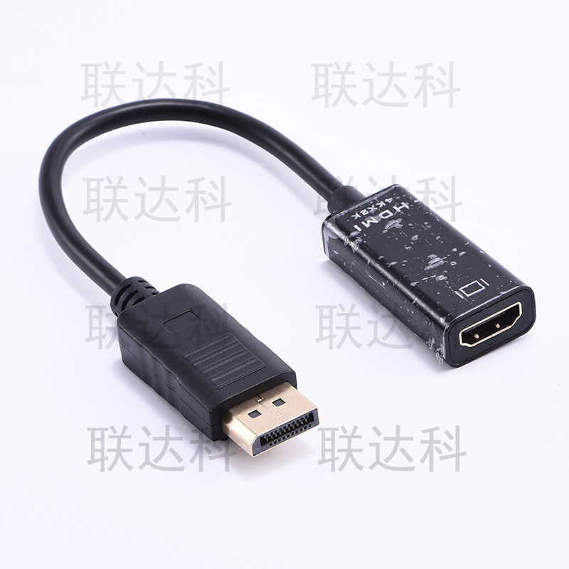 large DP Revolution HDMI Mother Adapter cable DP TO HDMI Conversion line Male to Female HD adapter cable 4K