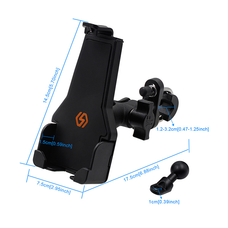 Transfronterizo nuevo WUPP motocicleta soporte de teléfono móvil soporte de navegación de coche eléctrico bicicleta titular de teléfono móvil ciclismo al por mayor