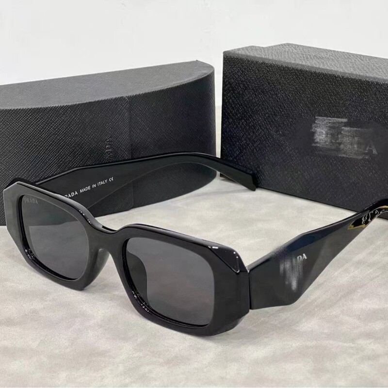 Classic Pujia Sunglasses, European and American Fashion, Stylish Retro Hot Girl Style, Face-Slimming, Uv Protection, Simple Sunglasses 2660