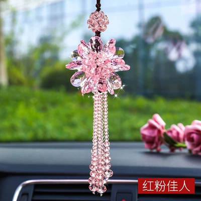 New Crystal Pendants, Car – Car hanging - pretty-in-pink-with-gift-box