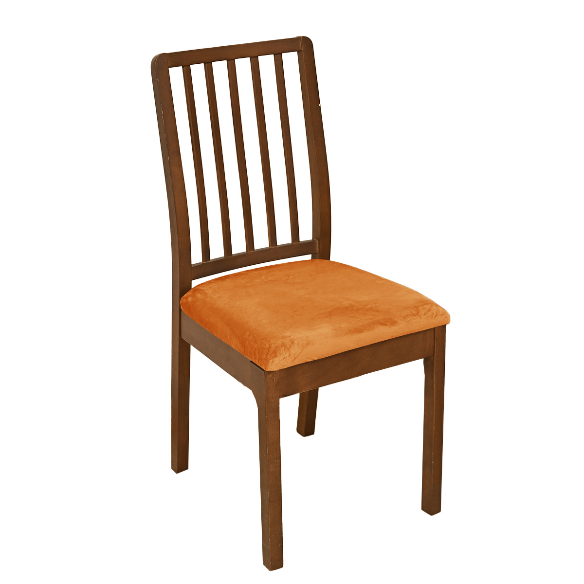 Transfronterizo color sólido elástico plata fox lana cubierta de banco polvo cubierta de taburete general cubierta de cojín de hotel TEMU