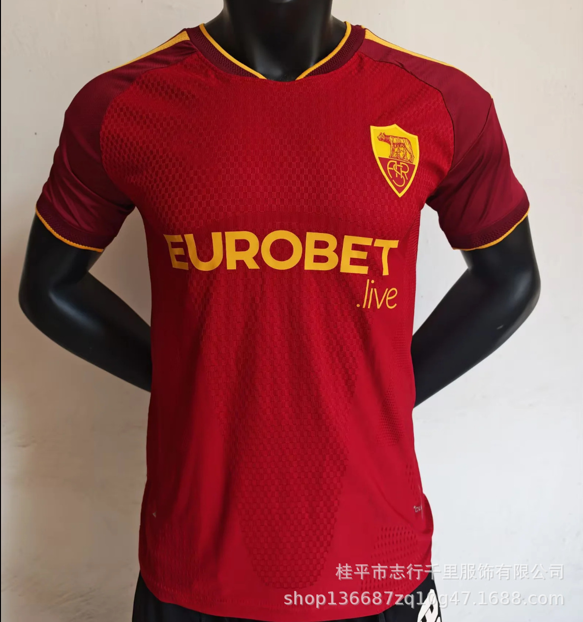 Camiseta de Fútbol Edición Jugador Poliéster Transpirable Secado Rápido para Fútbol