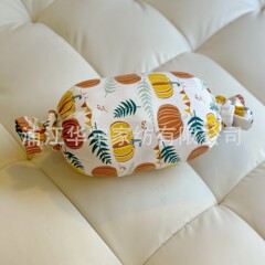綿100%のかわいいキャンディー型芯入り装飾枕クッション