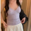 Purple cloth, straps