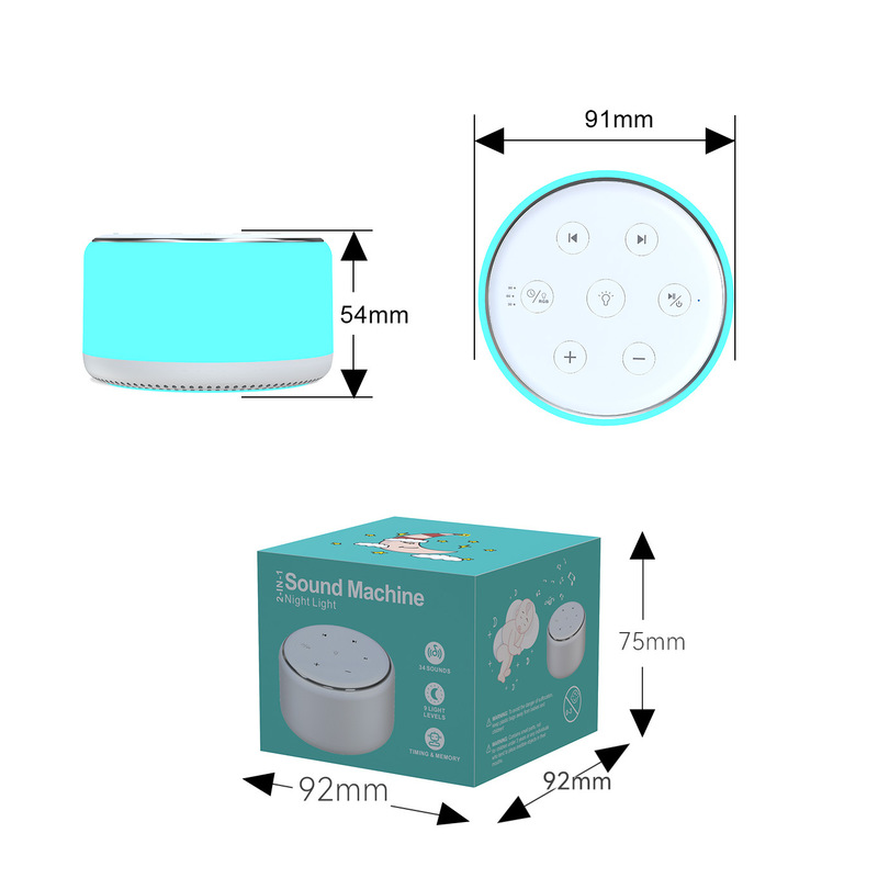 爆款睡眠仪白噪音助眠仪深度睡眠婴儿安抚高颜值氛围灯深度睡眠仪|undefined