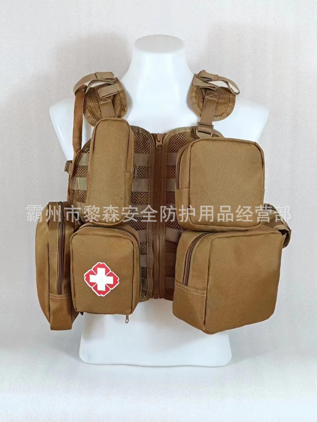 森林消防单兵携行具消防员多功能马甲森林扑火战术防火阻燃背心