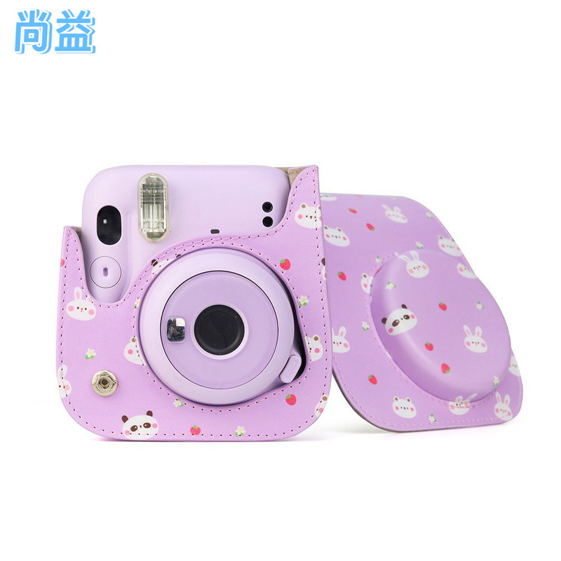 Suitable for Instax Instant Mini11/9/8 Camera Bag Fruit Animal Mini Cartoon Camera Protective Cover