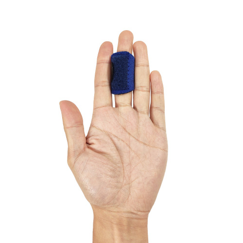 Cross-border sports finger splint protection sleeve finger support thumb protection straight finger protection sleeve wholesale