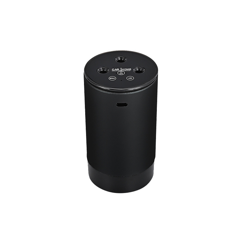 Nueva luz de atmósfera controlada por voz inteligente de automóviles aromáticos USB recargable nano spray pulverizador de incienso portátil fábrica al por mayor
