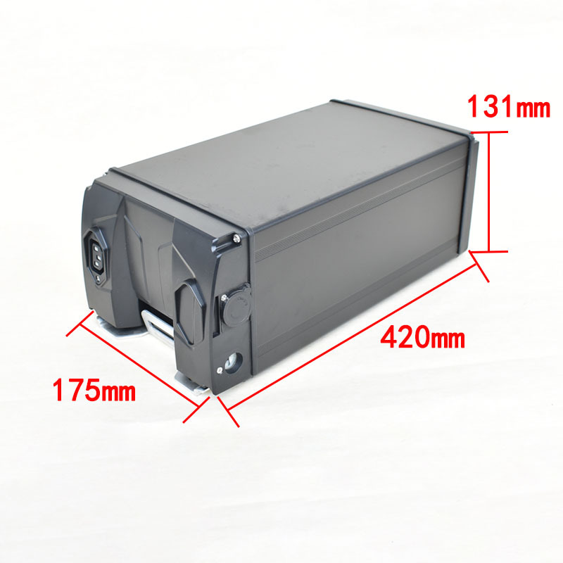 Diàndòngchē Electric Vehicle Rear Battery Box Folding Bicycle Lithium Battery Shell (Other Electric Vehicle Accessories) - length-420-width-175-height-131mm