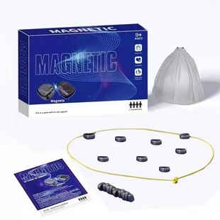 Cross-Border Children's Magnetic Effect Chess Desktop Magnetic Battle Chess Stepping on the Mine Chess Parent-Child Interactive Chess and Card Educational Toy Factory