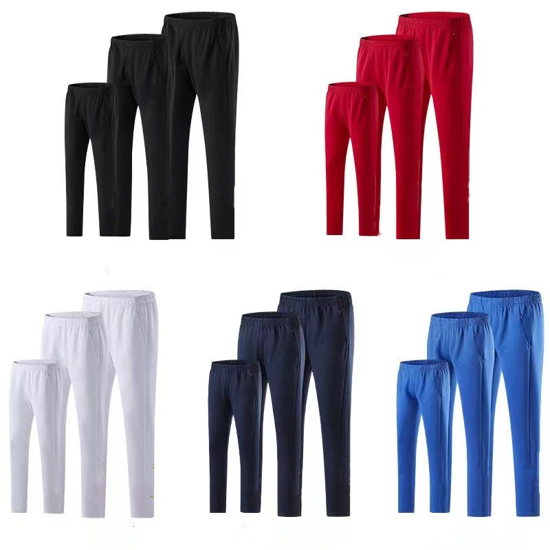 Autumn 2023 Chinese team sports pants cool silk cotton boys and girls sports students training trousers athletes running pants