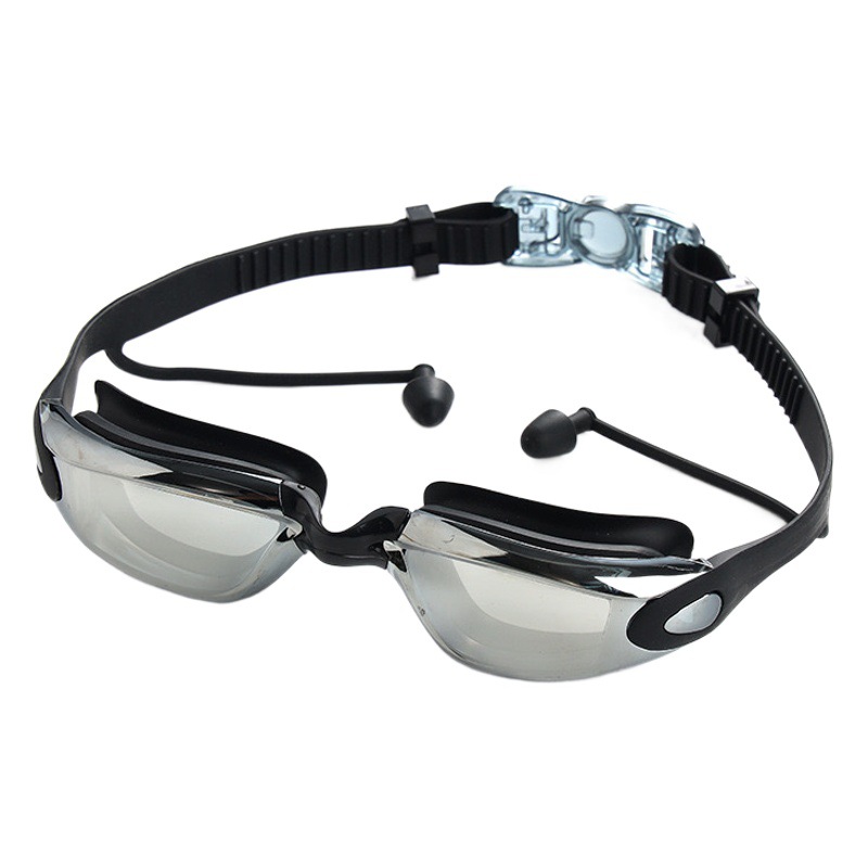 New Model of Universal Swimming Goggles for Adults, Outdoor High-Definition Waterproof and Anti-Fog Diving Goggles, Optional Prescription Myopia Swimming Goggles