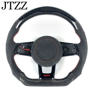 Steering wheel: Golf GTI7 LED carbon - style-11