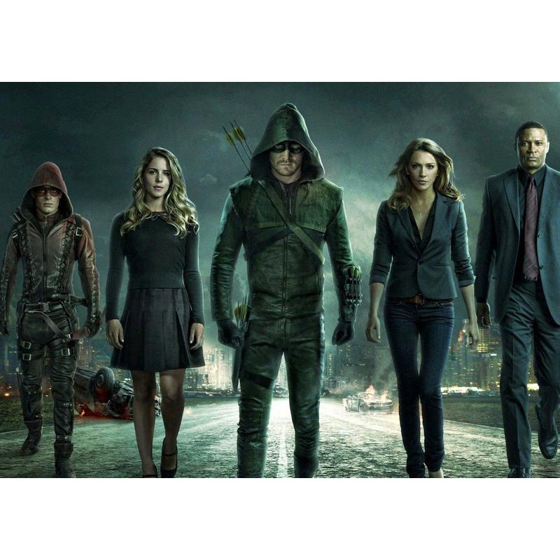 Drama clásico estadounidense Alien Catastrophe Force Evil Green Arrow Breaking Bad Poster Bar Decoración Pintura mural de marcos