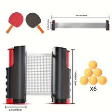 【源头工厂 】【跨境】外贸出口乒乓球球网网架 乒乓球网架便捷式