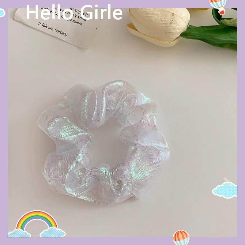 Резинка для волос (фиолетовая) от Purple, корейский стиль, широкий цветовой диапазон, мягкий материал из нескольких тканей