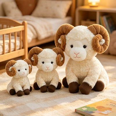 Cute little woolen plush toy, Oyuncaq yastıqlar