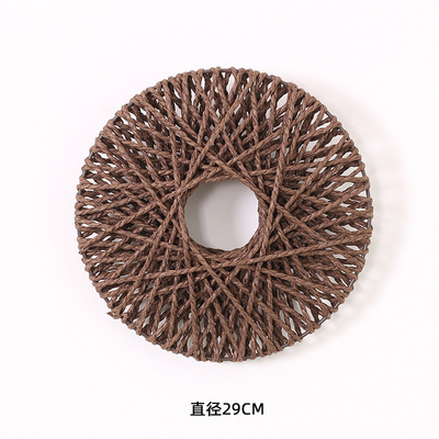 Simulación transfronteriza rosa colgada en la pared de plástico artificial de flores藤 acondicionado de aire acondicionado de pared de hogar orquídea colgante de orquídea decorada planta de藤