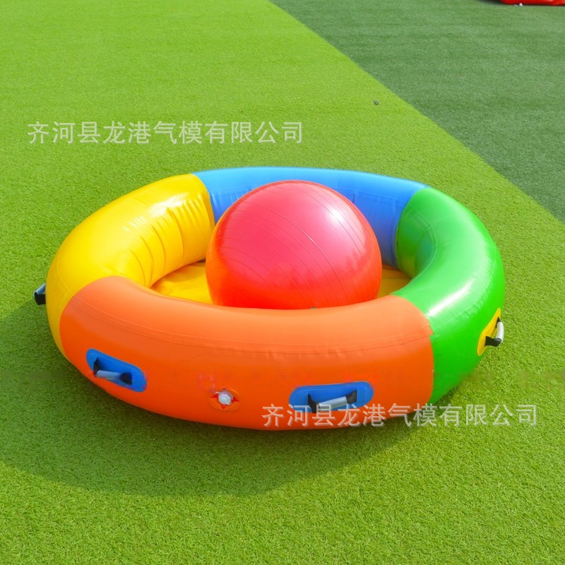 Juegos divertidos, oruga inflable, tortuga y liebre, carreras de carreras, construcción de equipos escolares, juegos de expansión, accesorios de bolas de parachoques