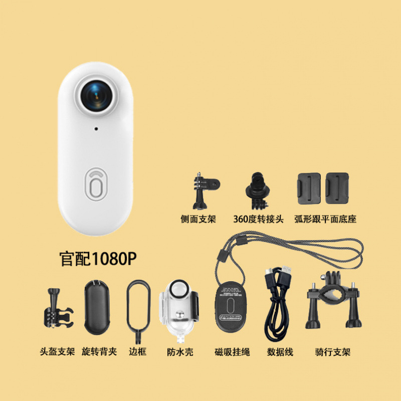 2025 nuevo kit 4K para montar al aire libre cámara deportiva WifI magnético clip trasero cámara deportiva nueva grabadora