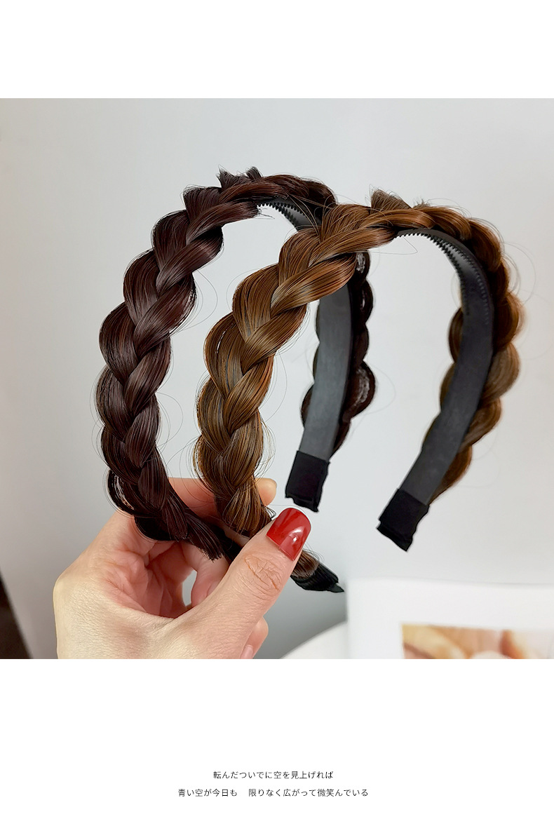 168g Weight Hair Band Hair Accessories Type 1 Piece Quantity Holiday Occasion Synthetics Material Solid Color Pattern Women'S Gender Fashion Style Fashion Solid Color Synthetics Hair Band 1 Piece 8