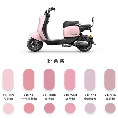 for Aima electric vehicle touch-up | Avtomobil boya qələmləri - pink-seriessingle-item-priceplease-note-the-color-number-free-touch-up-paint-kit-included