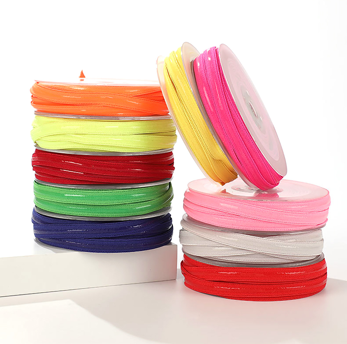 456 color 8 - 12mm ropa interior de color envuelta pecho silicona antideslizante banda elástica elástica mangas de hielo antideslizante