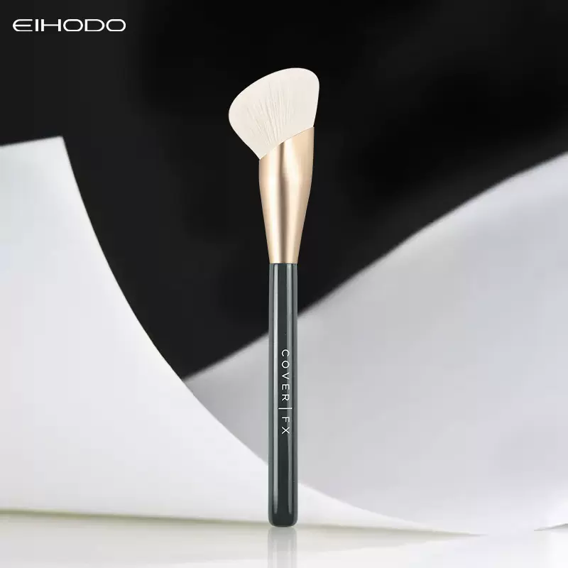 斜角修容刷 倒三角形贴合脸部轮廓侧脸斜角阴影刷 初学者化妆刷