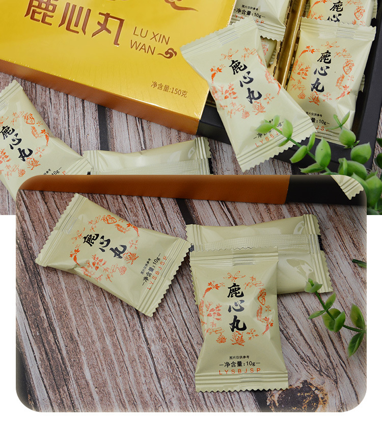 Deer Heart Pill Gift Box 150g Ready to Eat Traditional TCM Tonic from Jilin Deer Country with Ginseng specifications