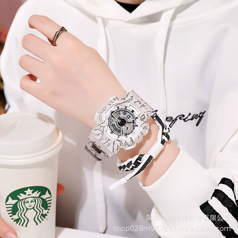 Electronic Watch Creative Trend, Leisure internet-celebrity Style, Multiple Colors