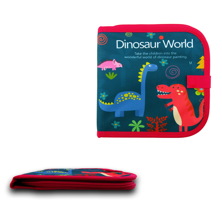 Pizarra de niños DIY libre colorear pintura libro inteligencia ciencia y educación borrable álbum dibujos animados animal graffiti tablero dibujo