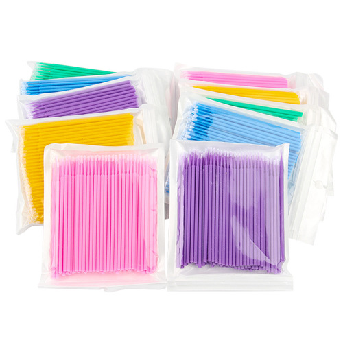 Wholesale grafting eyelash cotton swabs planting grafting cleaning cotton swabs quick eyelash removal cotton swabs wholesale