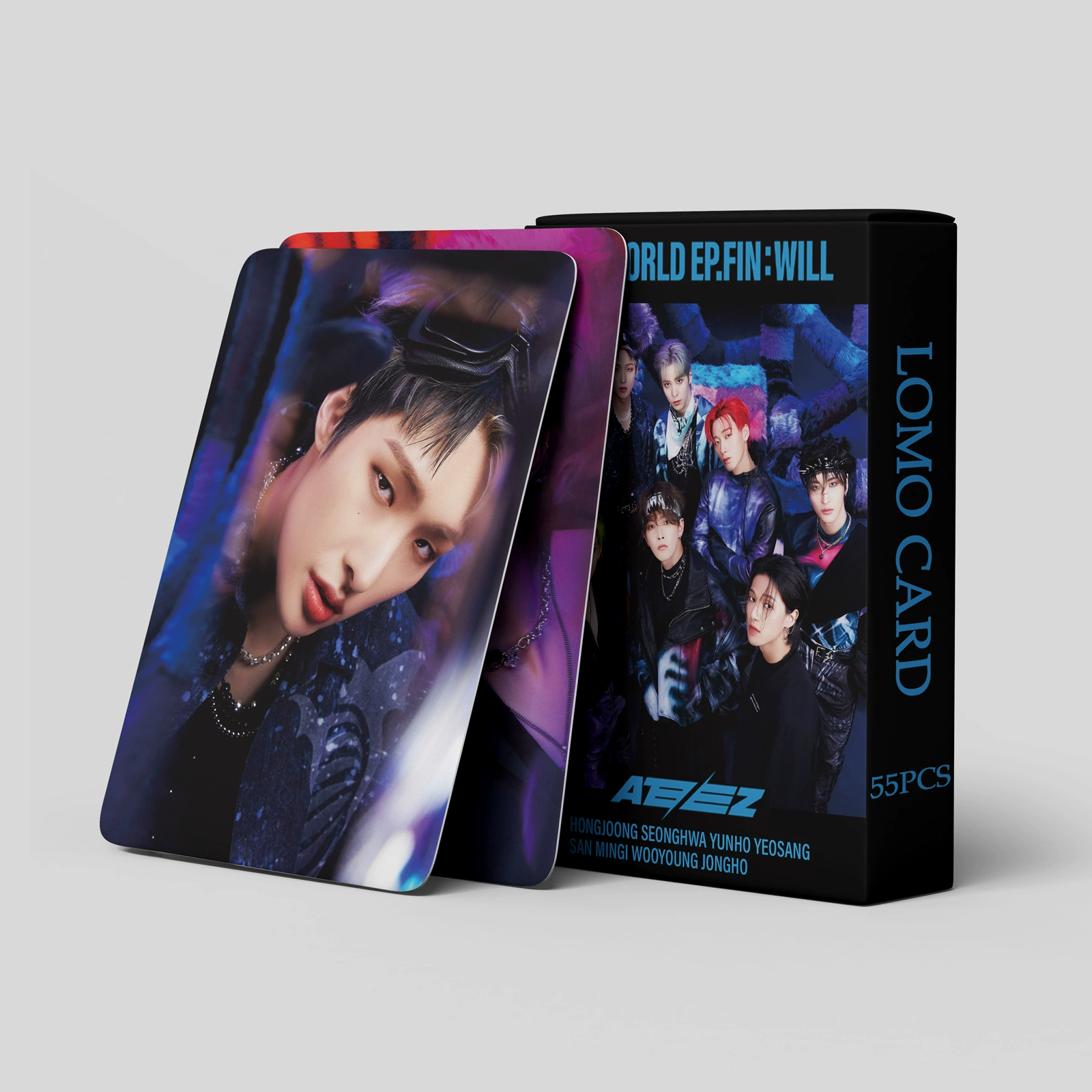 55 карта ATeez The World EP.FIN: Will карта Jinhongzhong Pu Xinghua