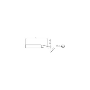 German Weller Imported Weller RTP004B Horseshoe-shaped Small Components 40w Soldering Iron Head with WXPP Soldering Pen