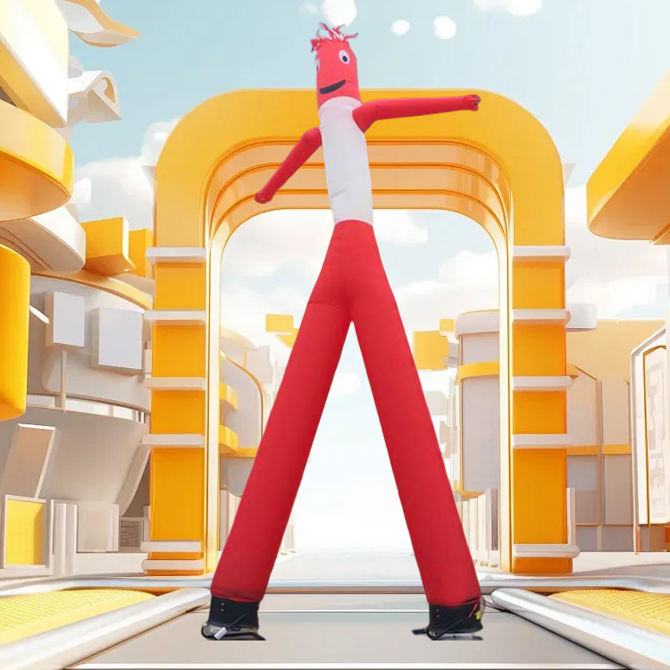 Estrella de baile aéreo inflable danza swing maniobra de dibujos animados modelo de aire centro comercial celebración guía modelo popular publicidad