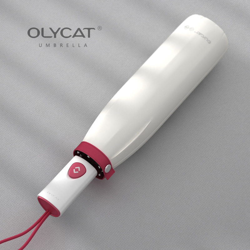 Automatic small handheld umbrella