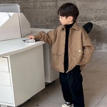 儿童秋冬装男童外套保暖加厚宝宝2025冬季新款小男孩衣服潮其他棉