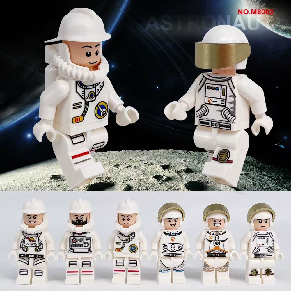 Китайский конструктор, астронавт, минифигуры, игрушка, 8101214 лет