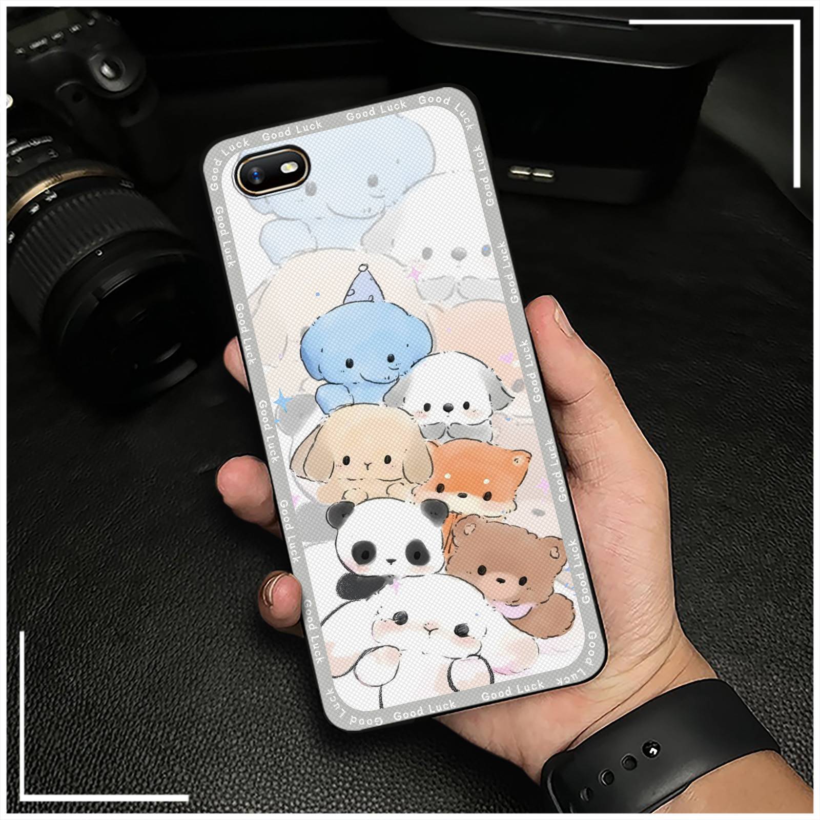 适用OPPO手机壳数码女新款创意卡通动漫奢华涂鸦散热青春趣味