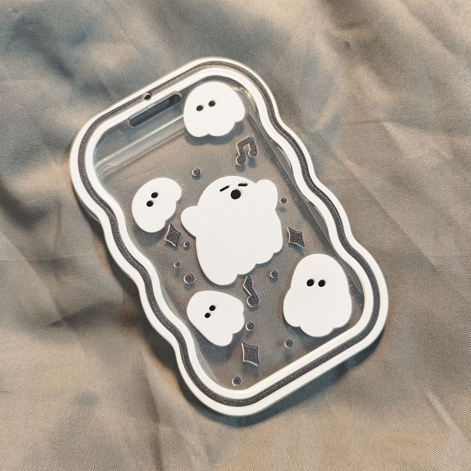 내부 웨이브 싱글 카드홀더 [카드홀더 1개]