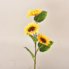 Realistic plant lamp with accessories, decorations for bedroom for gazebo, sunflower