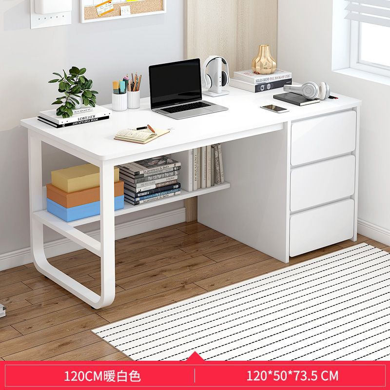 [두꺼운 철골] 120CM 웜화이트