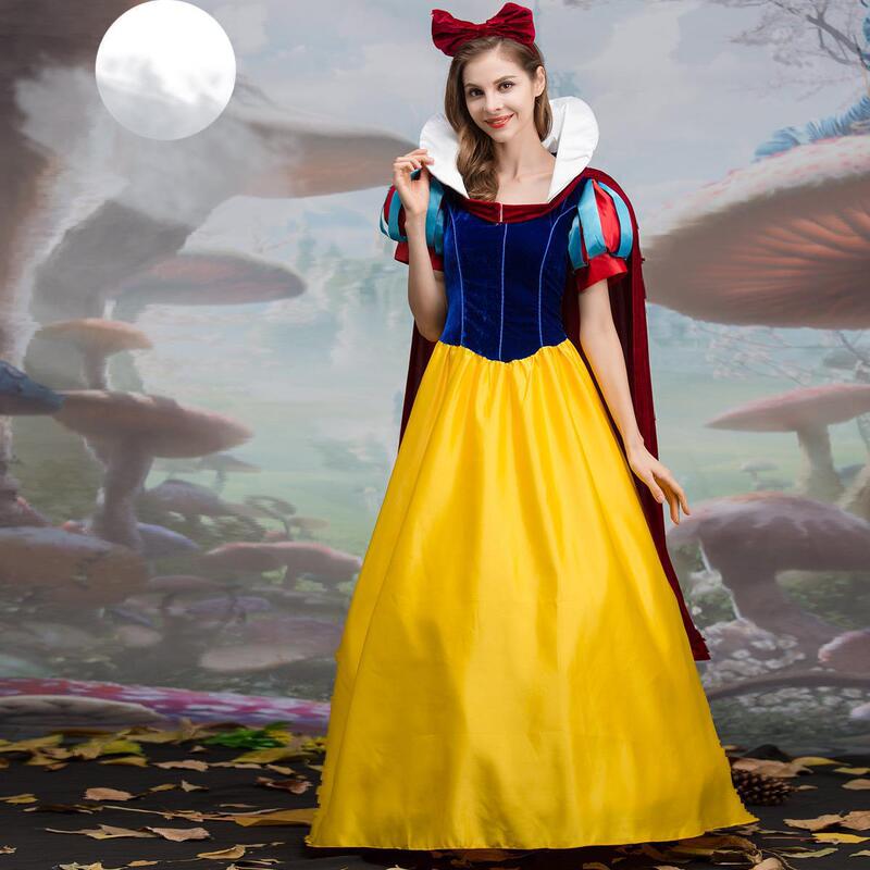 Halloween Snow White Dress Cinderella Dress Cinderella Adult Princess Stage Party Costume Halloween Snow White Dress Cinderella Dress Cinderella Adult Princess Stage Party Costume