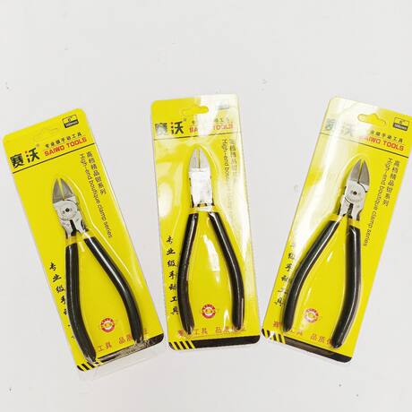 Linyi hardware manual tools industrial grade pliers cutting line electrician maintenance pliers 6 inch oblique pliers