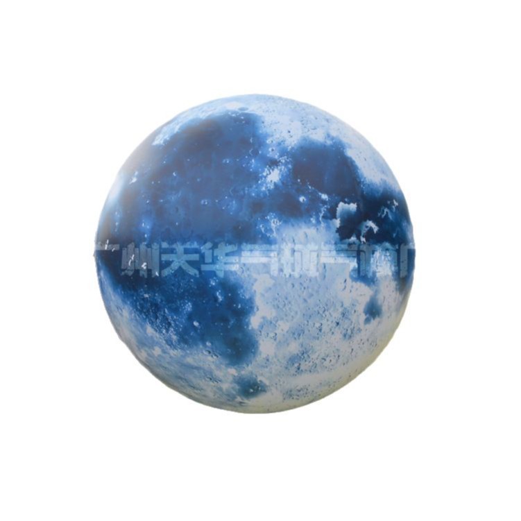 Fábrica al por mayor Festival de mediados de otoño Luna inflable modelo inflable, centro comercial al aire libre diseño de sitio PVC inflable Luna grande