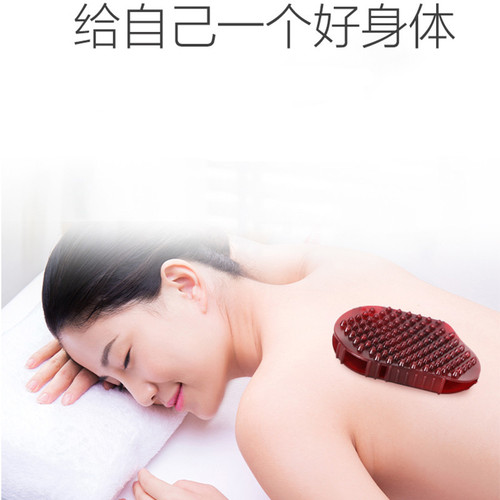 Double-sided meridian brush, massage brush, mitt-type magic scorpion brush, double-sided soft brush, massage device
